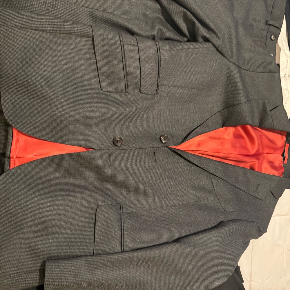 Suit supply pants and jacket - gray